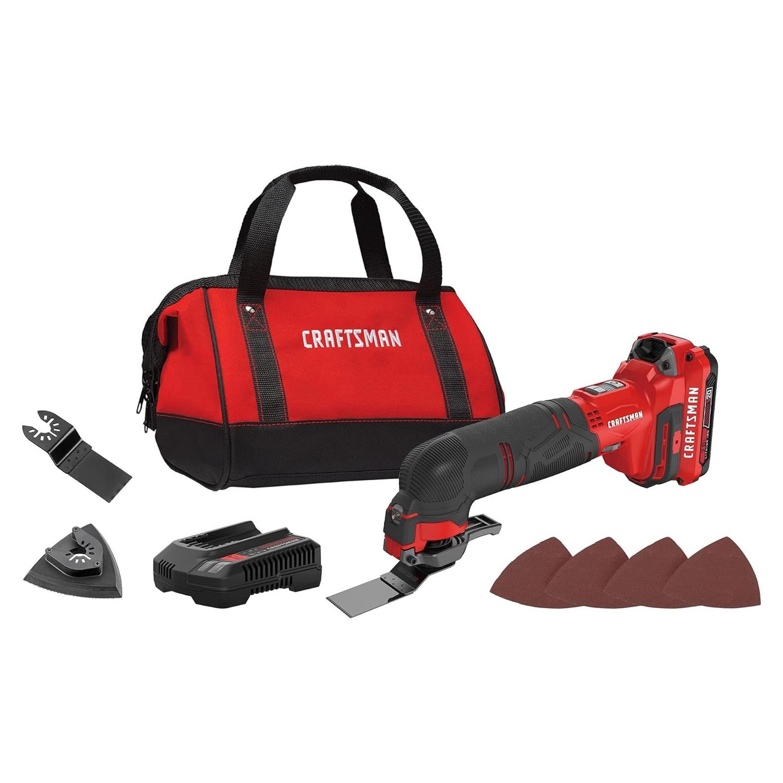 Herramienta Oscilante Cordless Craftsman V20 20V con Accesorios