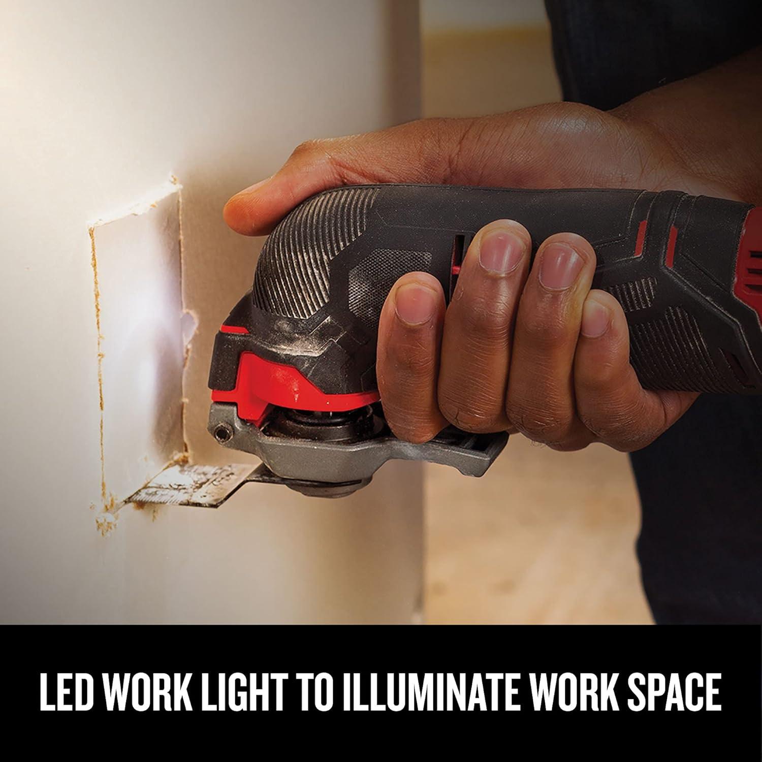 Herramienta Oscilante Cordless Craftsman V20 20V con Accesorios