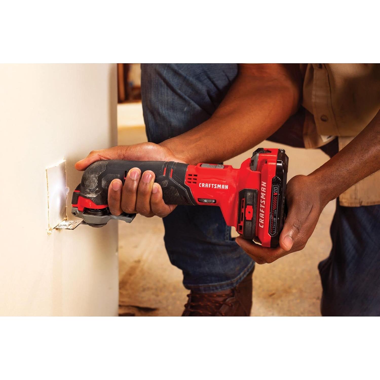 Herramienta Oscilante Cordless Craftsman V20 20V con Accesorios