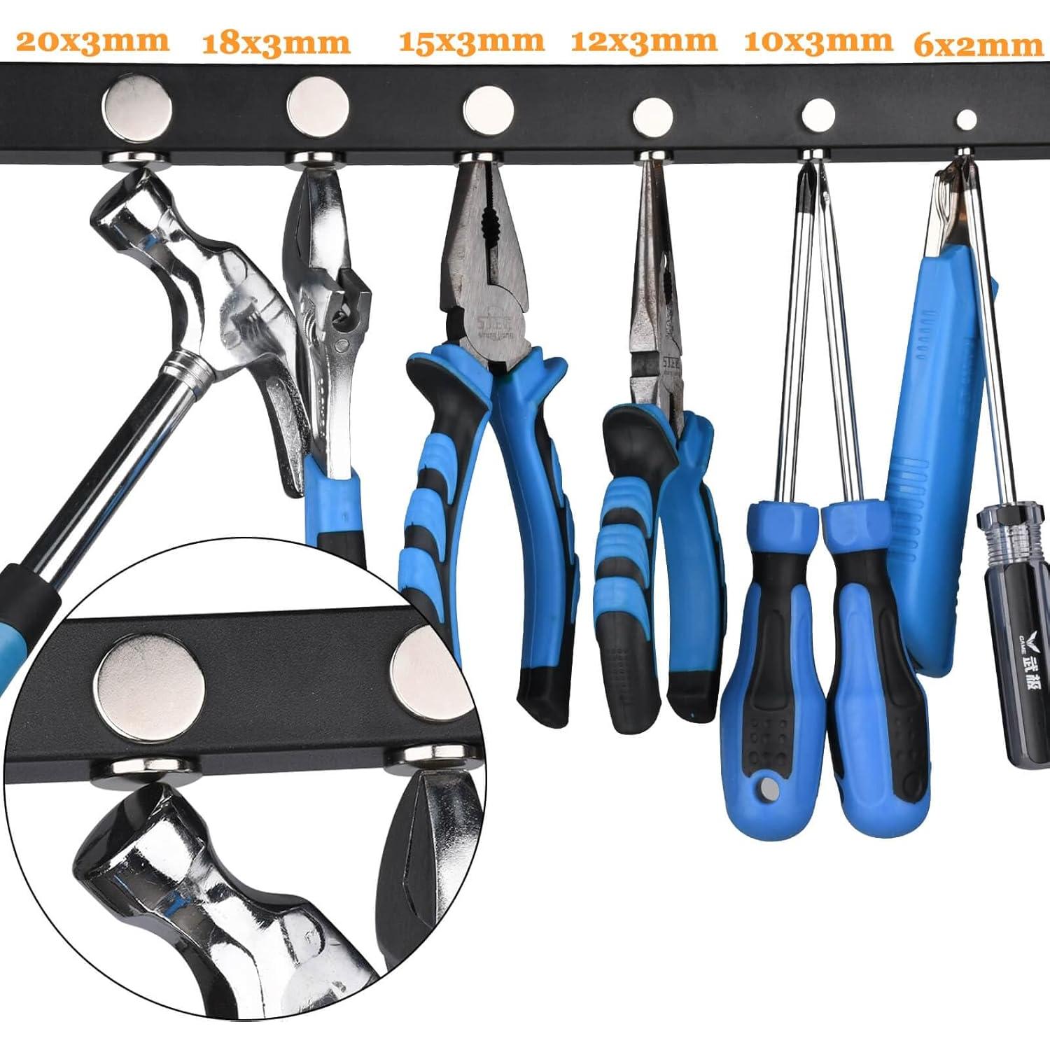 Imanes de Neodimio MIN CI 30 Pcs 20x3mm para Manualidades