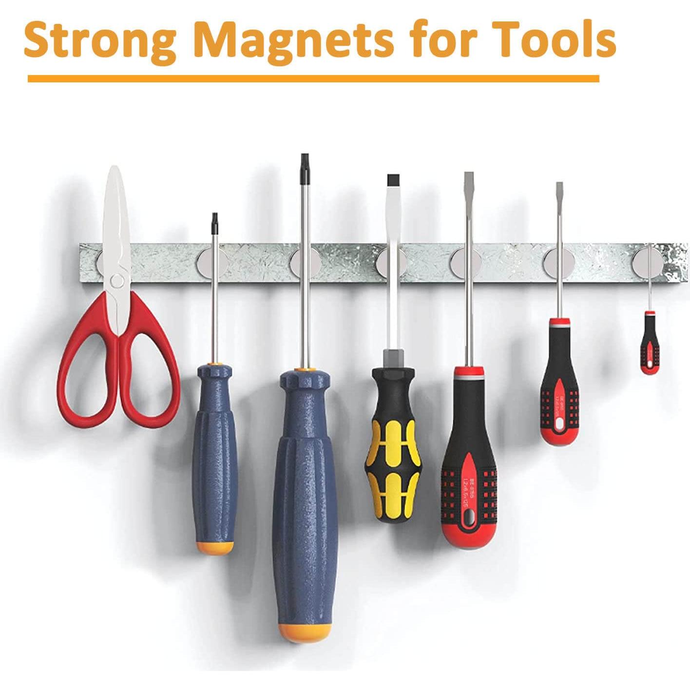 Imanes de Neodimio MIN CI 30 Pcs 20x3mm para Manualidades