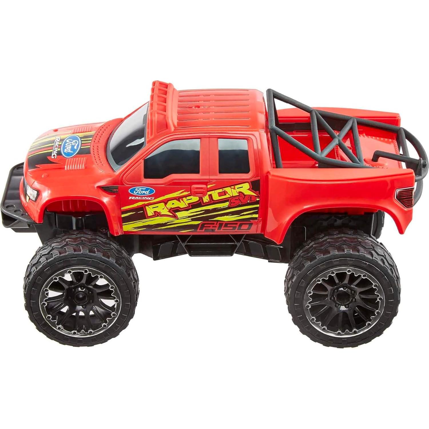 Camión RC Hot Wheels Ford F-150 Rojo 11.4x27.9cm 1.36kg