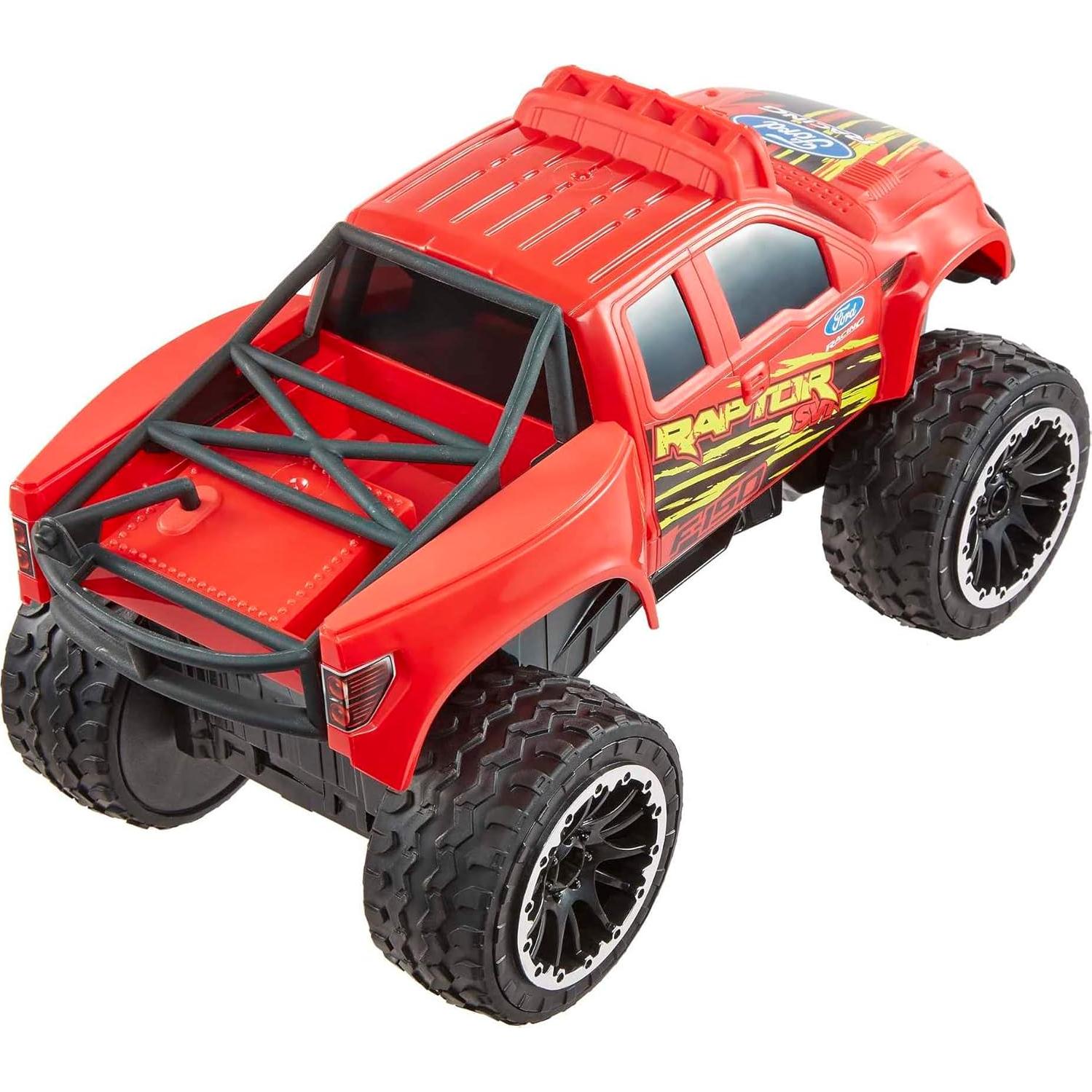 Camión RC Hot Wheels Ford F-150 Rojo 11.4x27.9cm 1.36kg