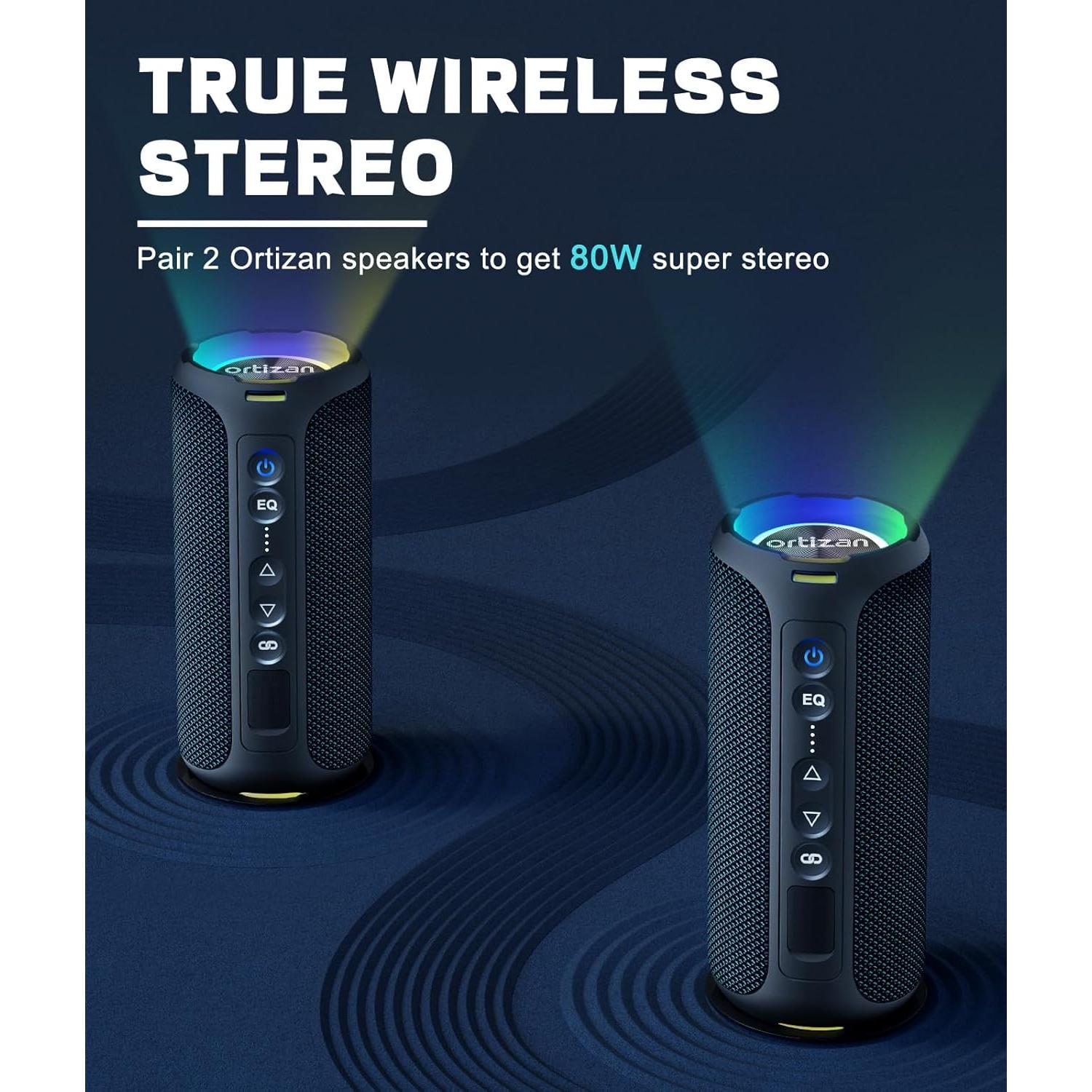 Altavoz Bluetooth Ortizan X8 Pro 40W Impermeable IPX7