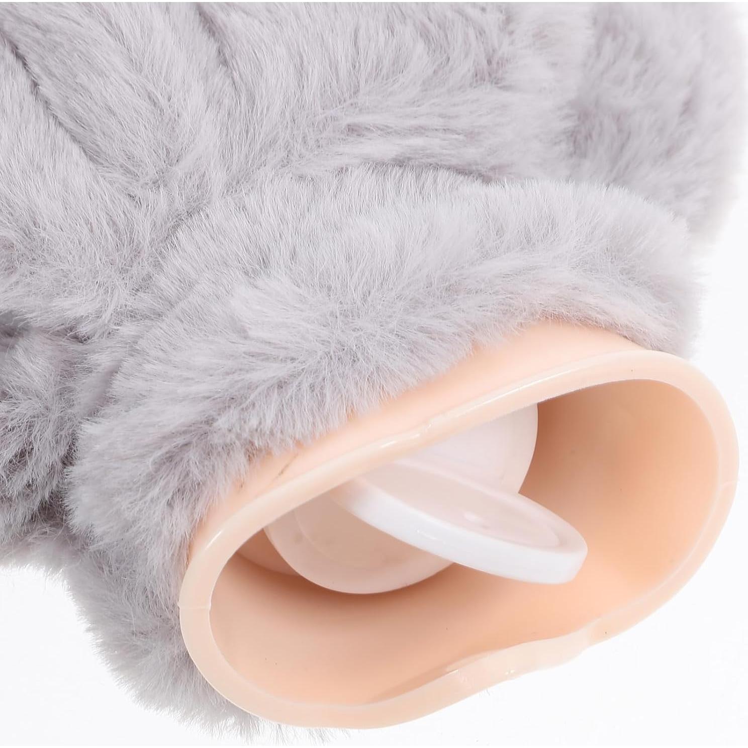 Botella de Agua Caliente Toyvian 300ml Conejito Felpa