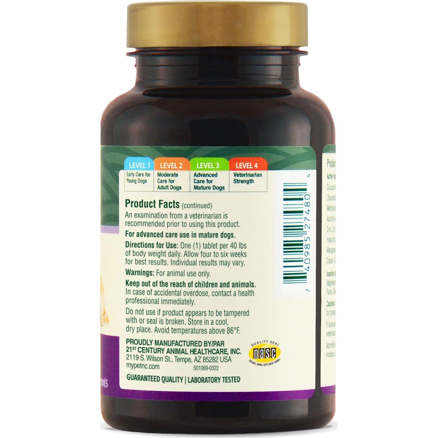 Suplemento Masticable PetNC Cadera y Articulaciones 45 Unidades