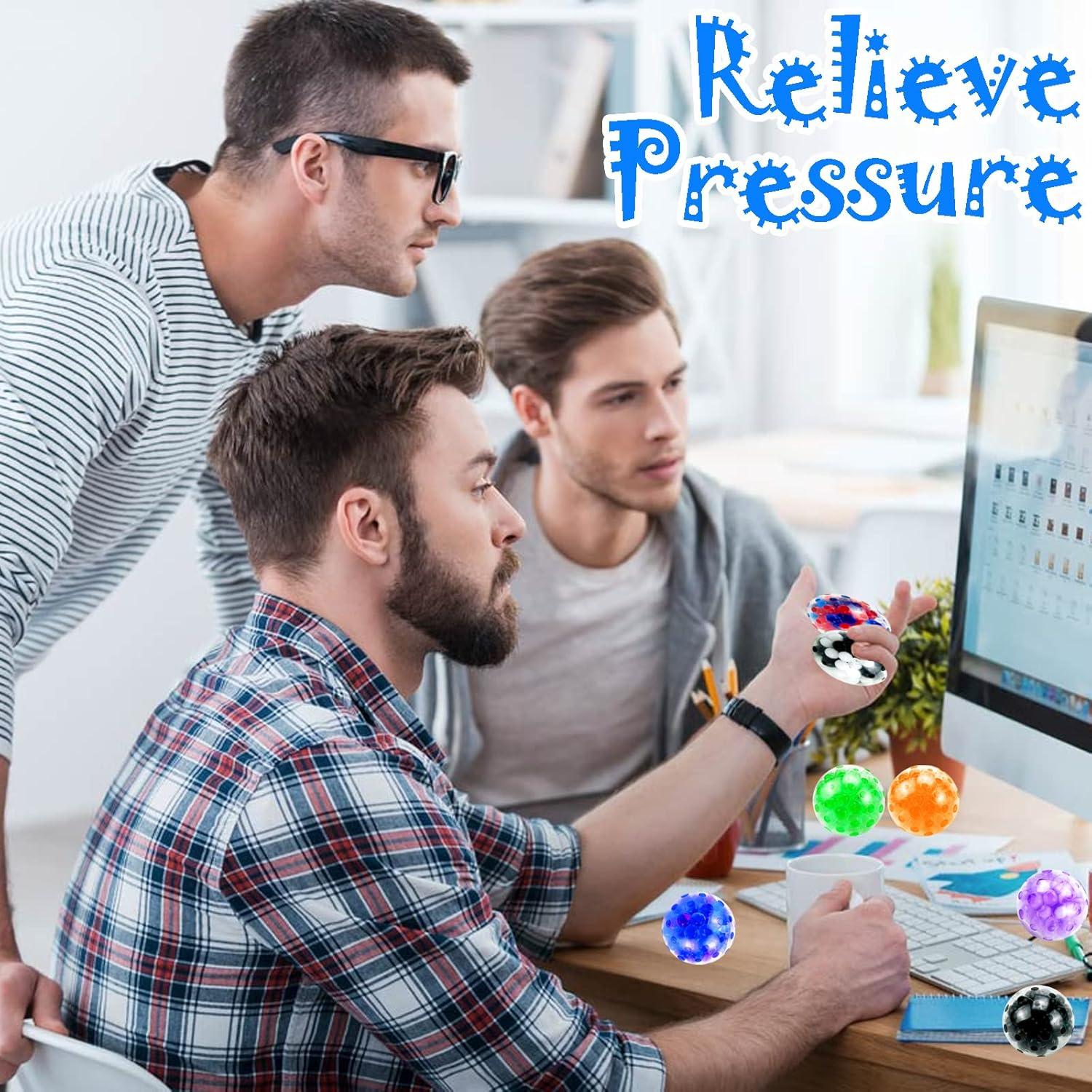 Pelotas Antiestrés Suaves MEZHOBBY - 35 Unidades 10.3 cm