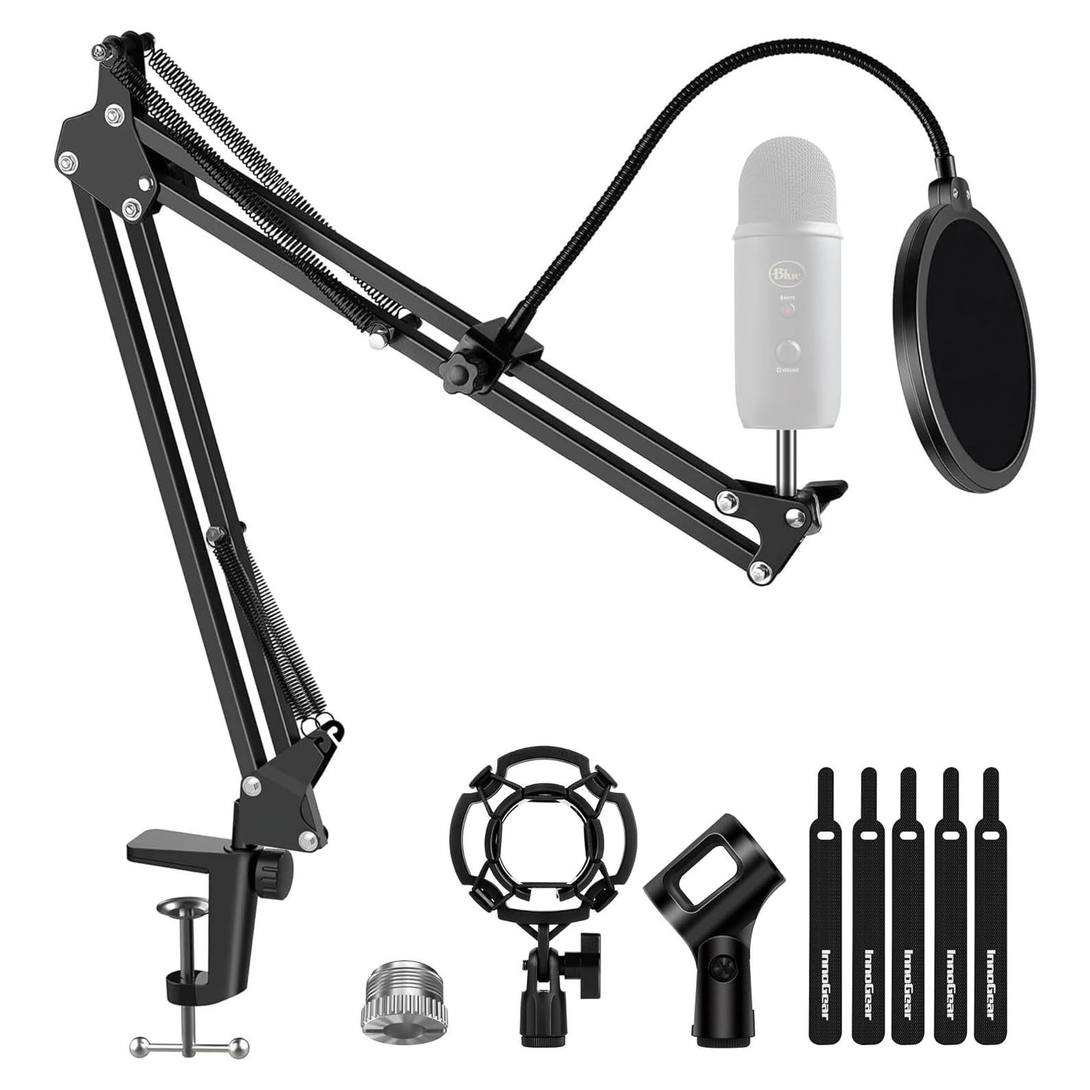 Soporte de Micrófono InnoGear Mediano con Filtro Antipop