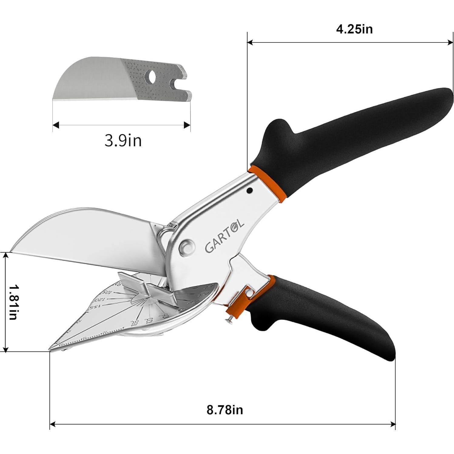 Tijeras Multifuncionales GARTOL HD-3101 para Corte Angular