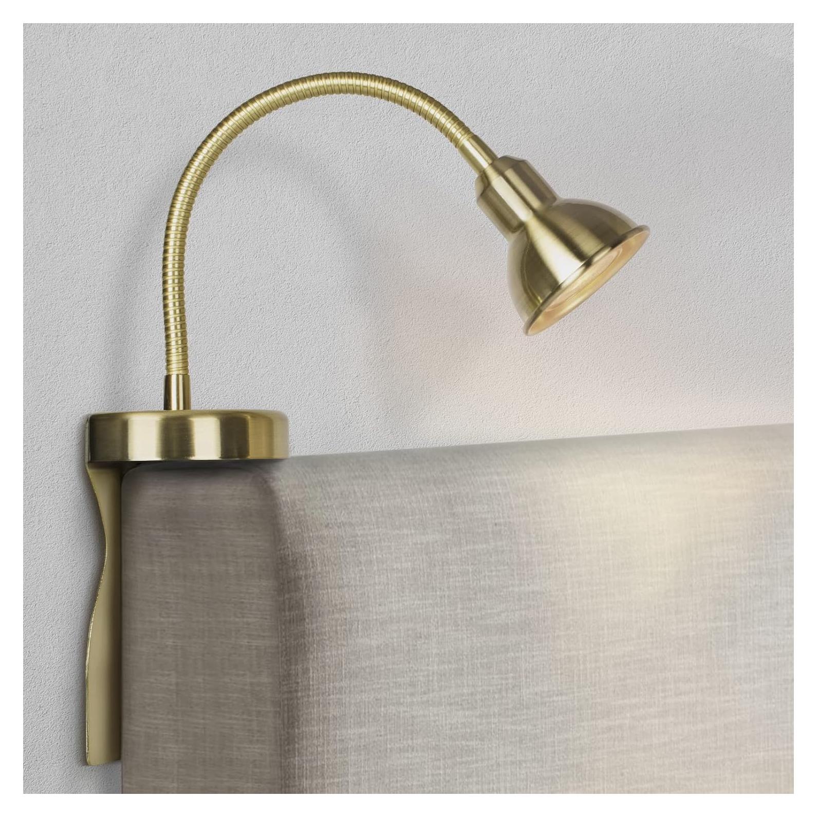 Lámpara de Lectura LED Regulable SUNLITBRANDS Dorada