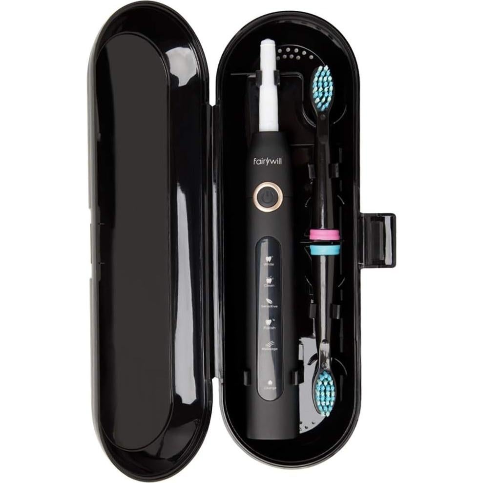 Funda de Viaje para Cepillo de Dientes Eléctrico Nincha Negra