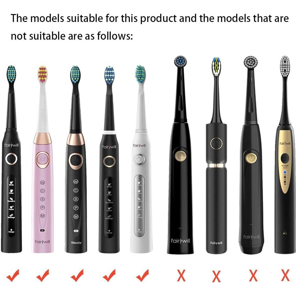 Funda de Viaje para Cepillo de Dientes Eléctrico Nincha Negra