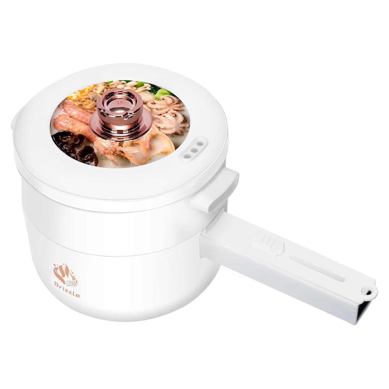 Cocedor Eléctrico Drizzle 1.8L Multifuncional Antiadherente