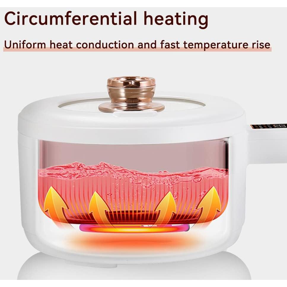 Cocedor Eléctrico Drizzle 1.8L Multifuncional Antiadherente