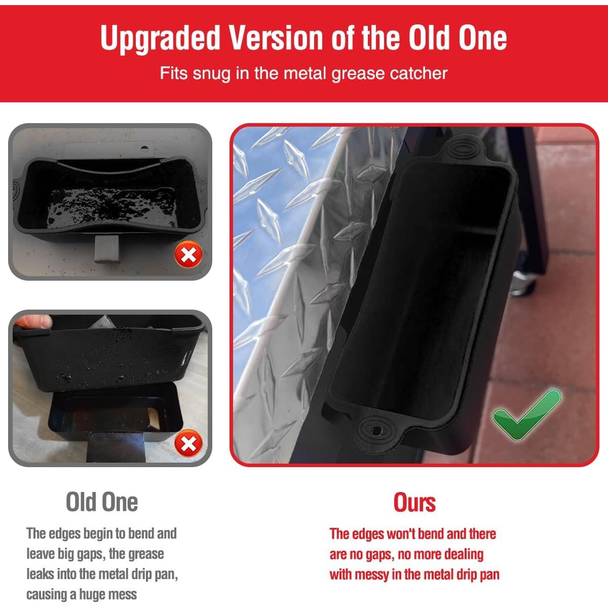 Forros de Silicona para Tazas de Grasa Blackstone - 2 Piezas