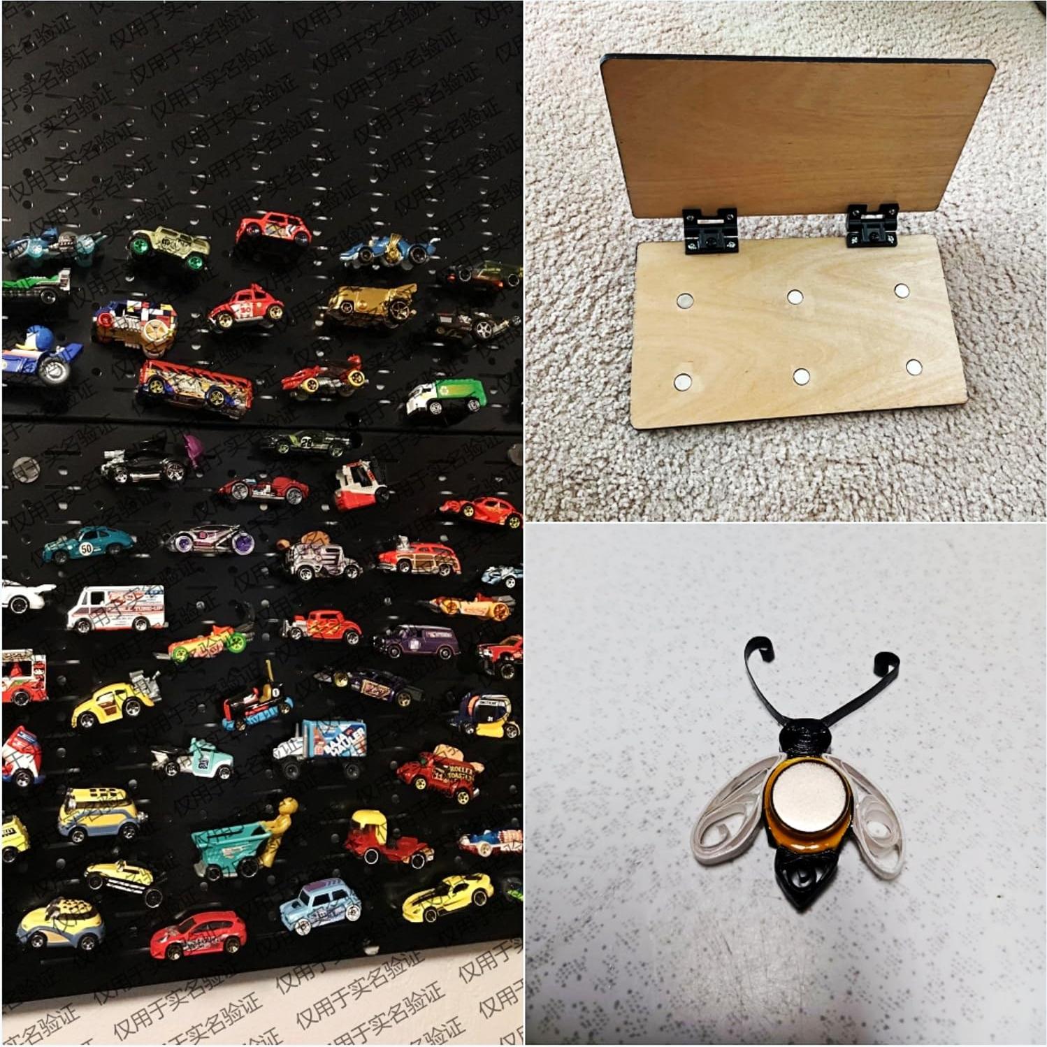 40 Imanes Redondos Deryun 8x2.7mm para Oficina y Manualidades