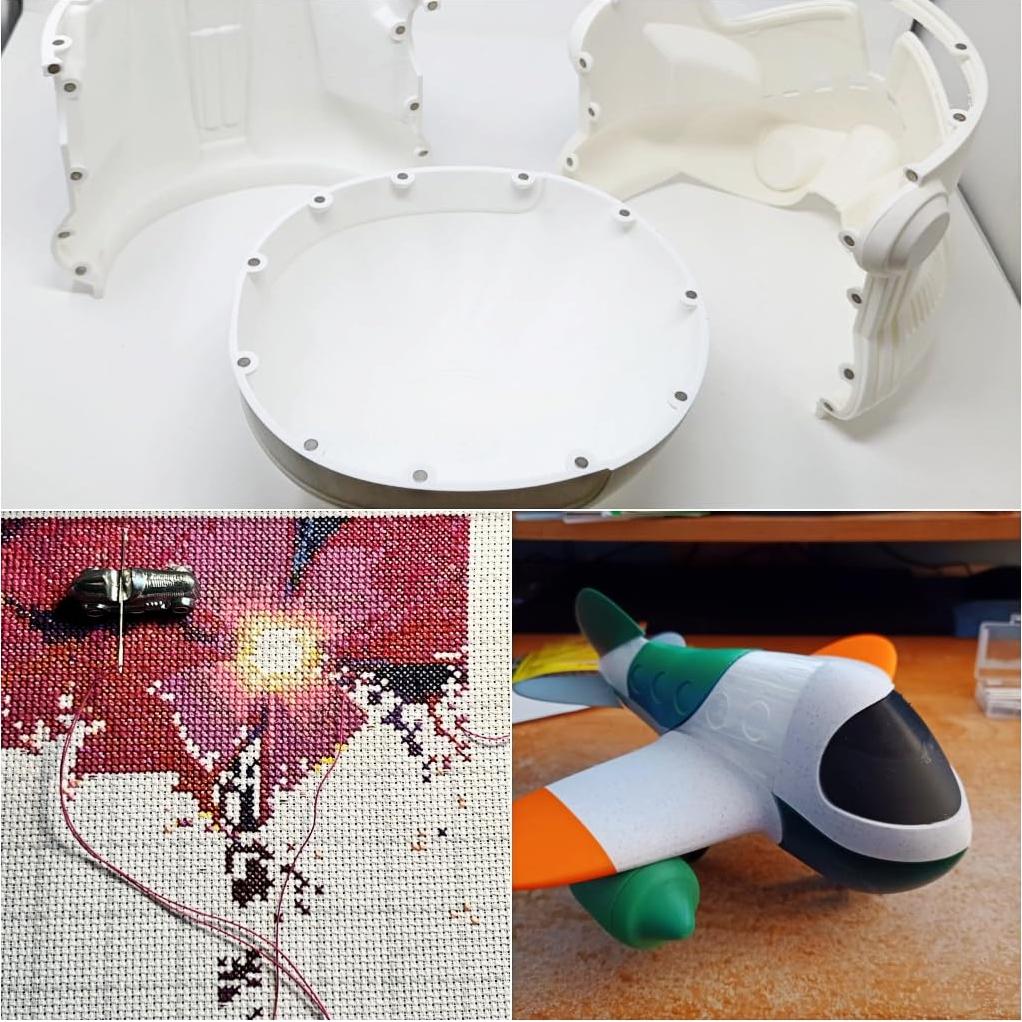 40 Imanes Redondos Deryun 8x2.7mm para Oficina y Manualidades