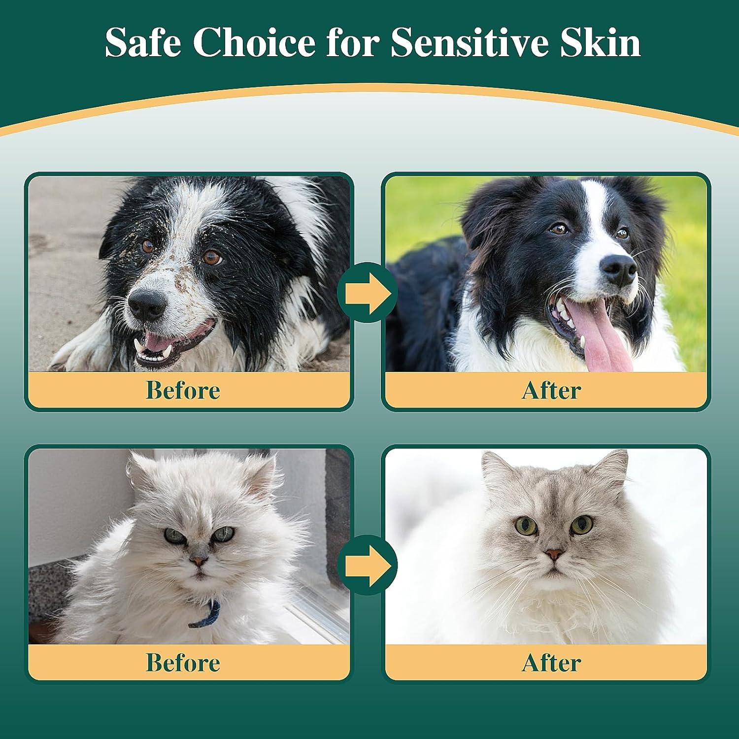 32 Guantes Toallitas para Baño de Mascotas IMMCUTE Sin Fragancia