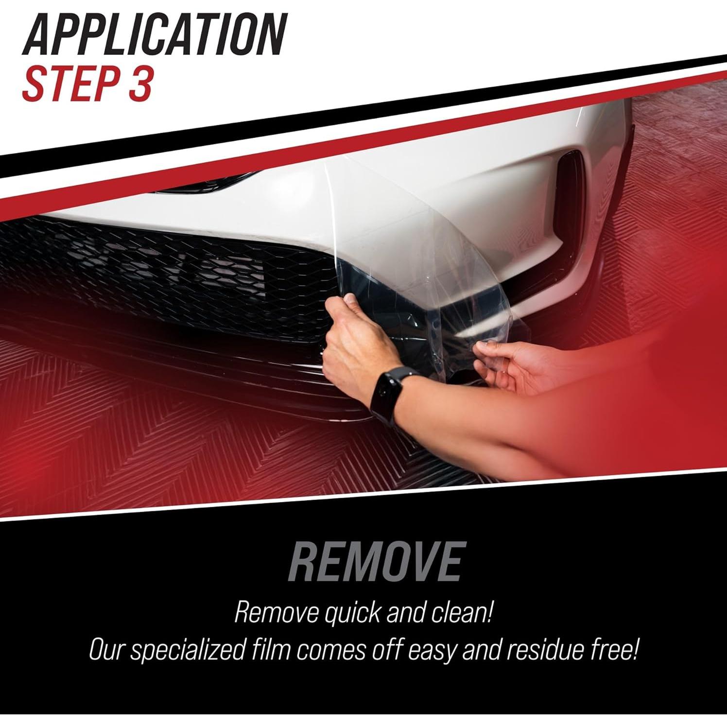 Película de Protección Temporal Track Armour 3m x 30.48m