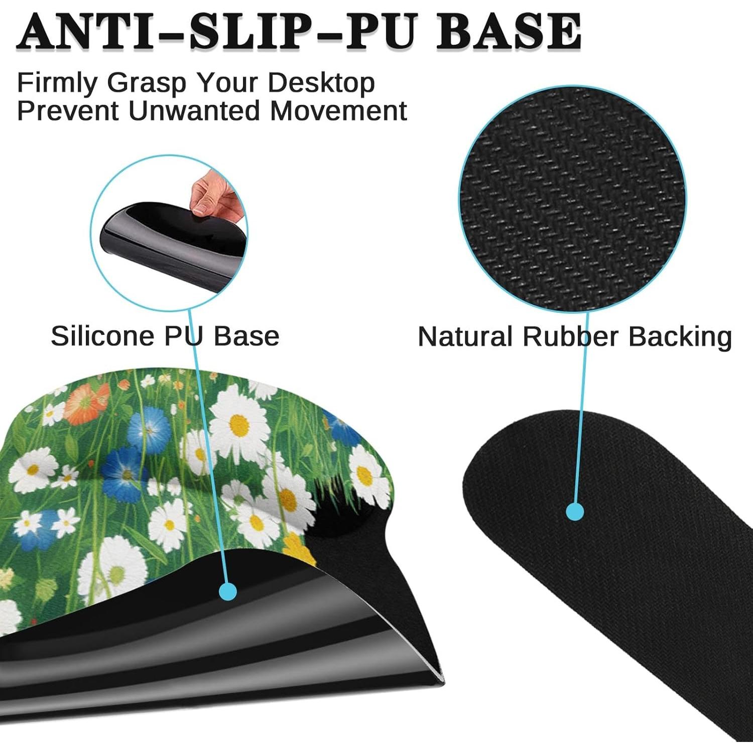 Arttown Alfombrilla de Escritorio 4 en 1 Gato Negro 90x40cm