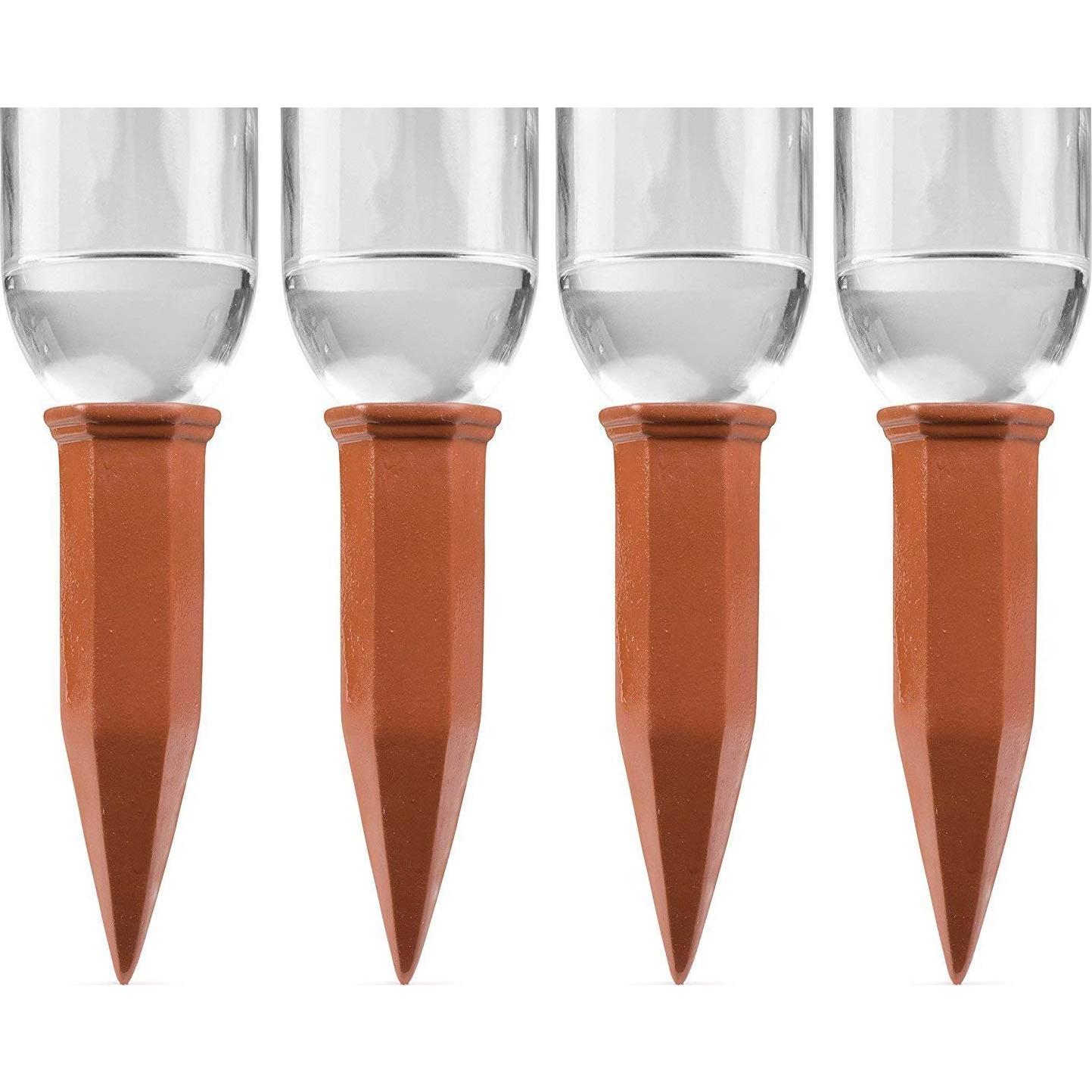 Estacas de Autorriego Modern Innovations 4 Unidades Terracota