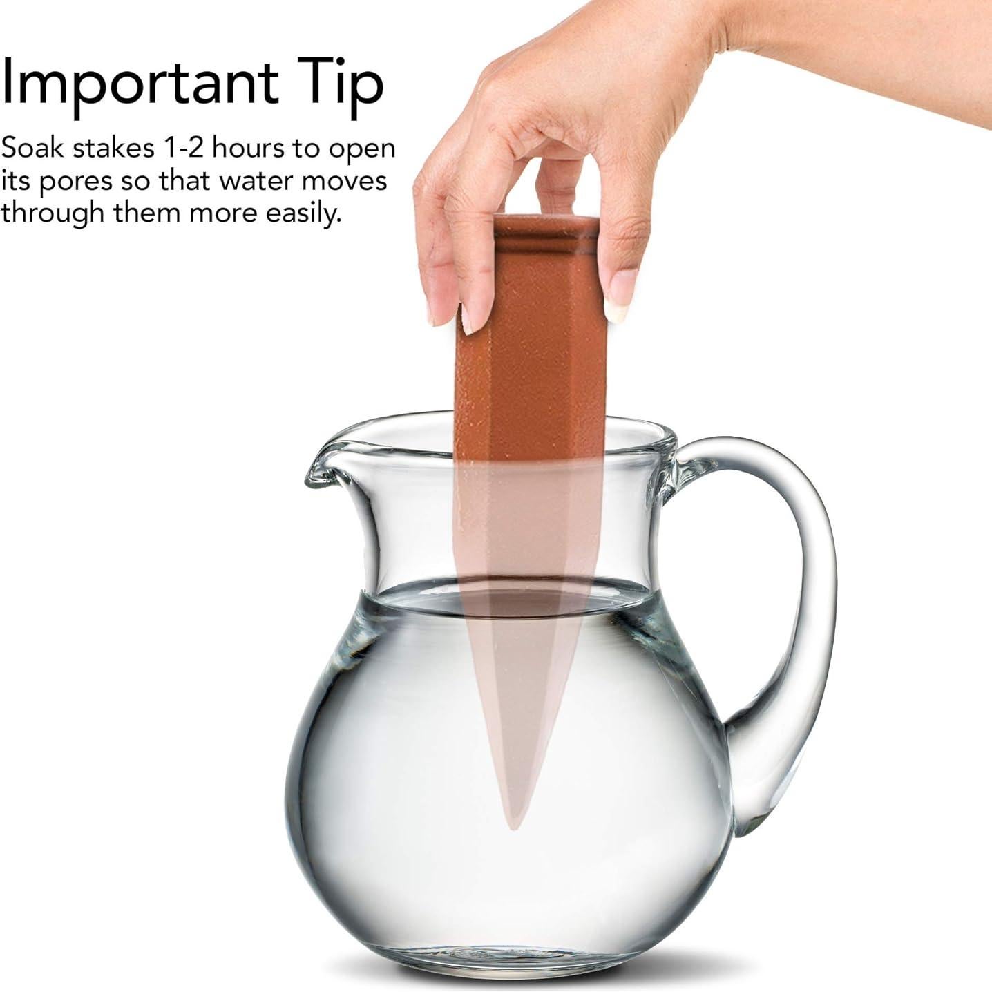 Estacas de Autorriego Modern Innovations 4 Unidades Terracota