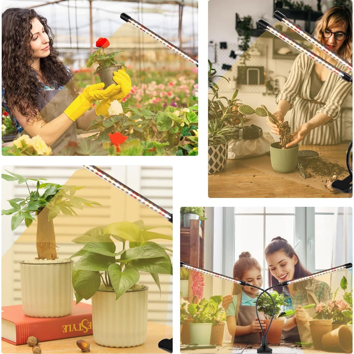 Luces de Crecimiento LED SDOVUERC 120 LEDs Espectro Completo