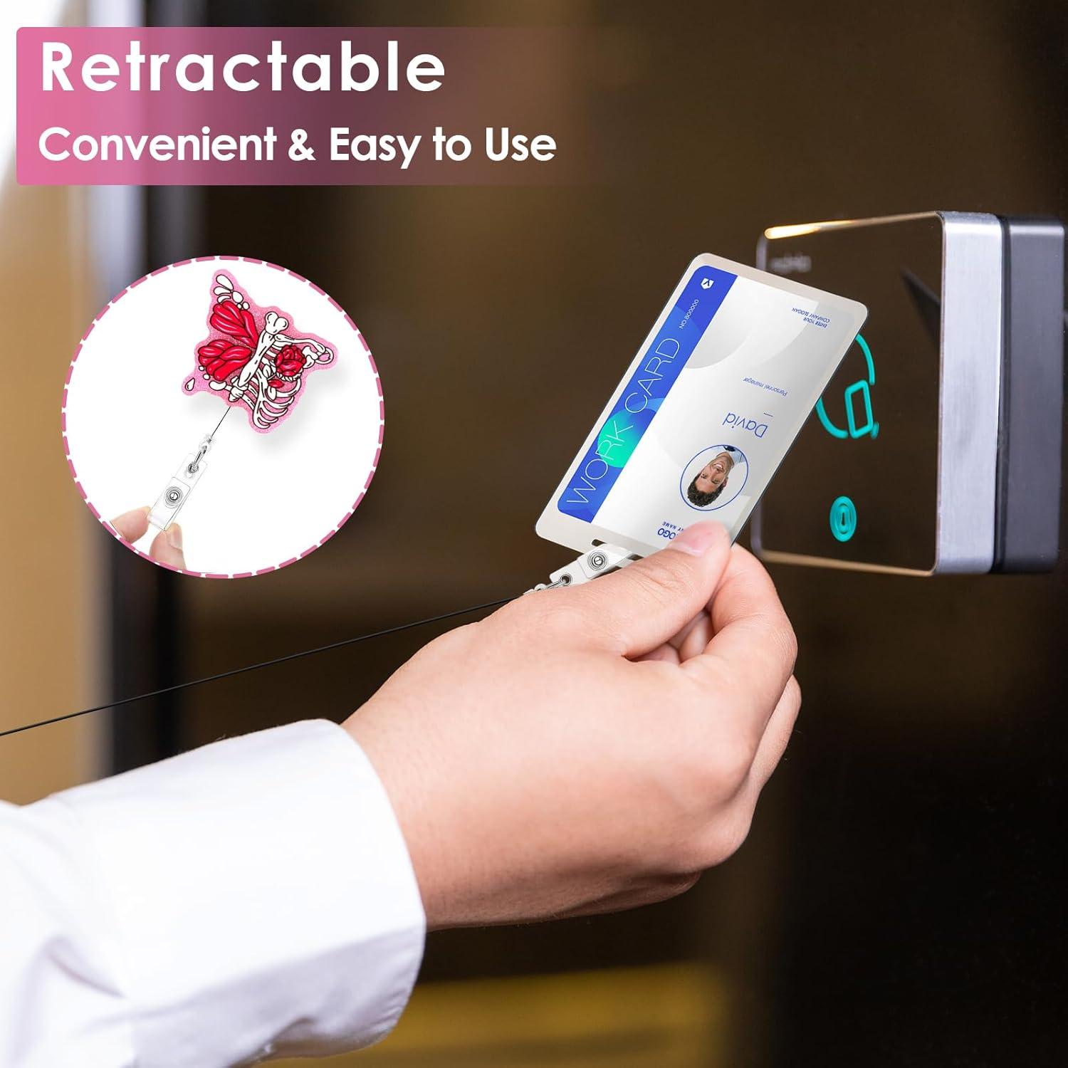 4 Portapases de Enfermera Elephtree Corazón Cerebro Pulmón