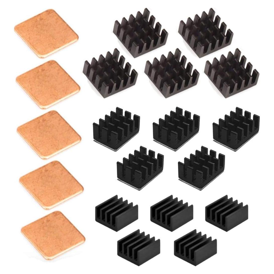 Kit Disipadores de Calor Easycargo 20pcs para Raspberry Pi 4 B