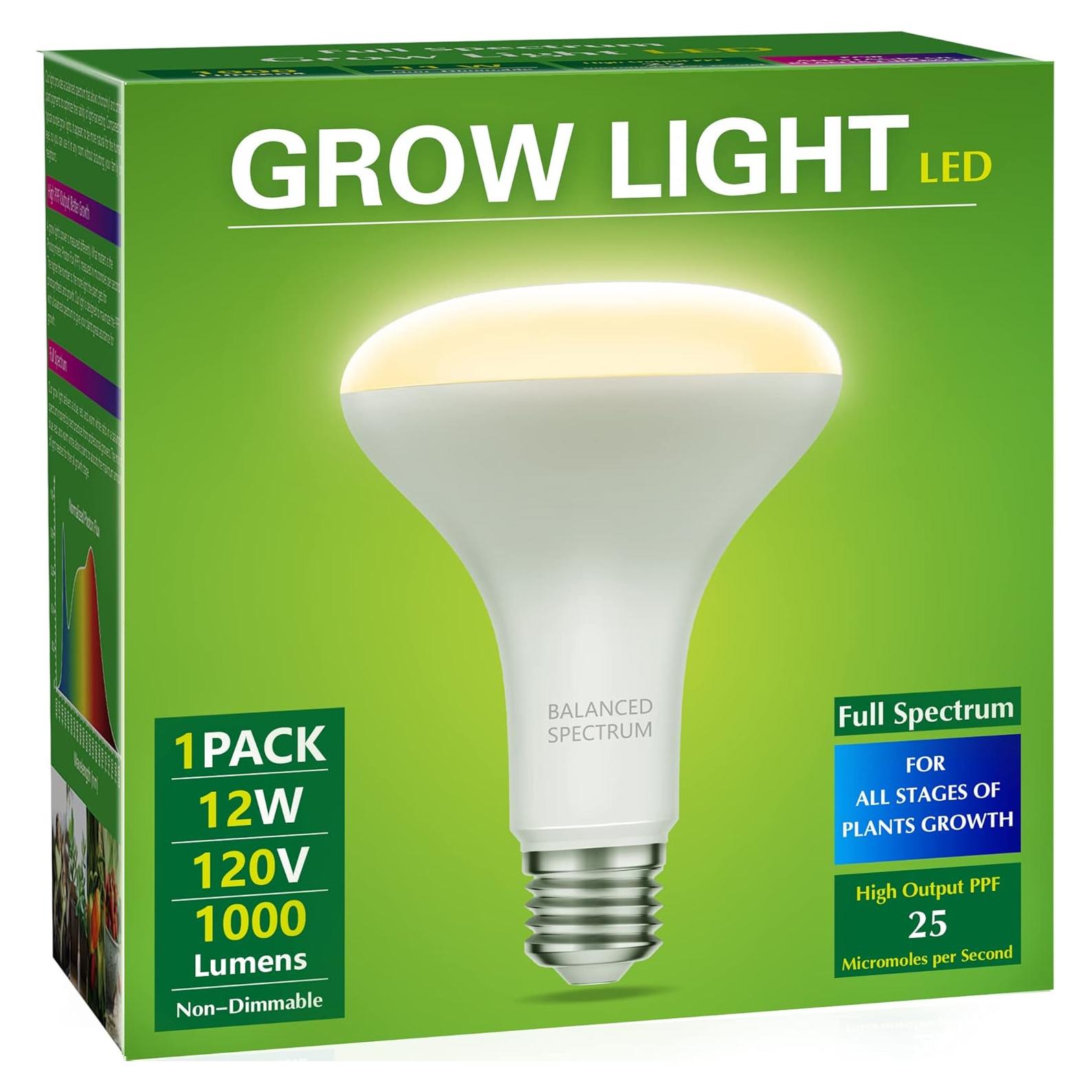 Bombilla LED de Crecimiento Briignite BR30 12W Espectro Completo