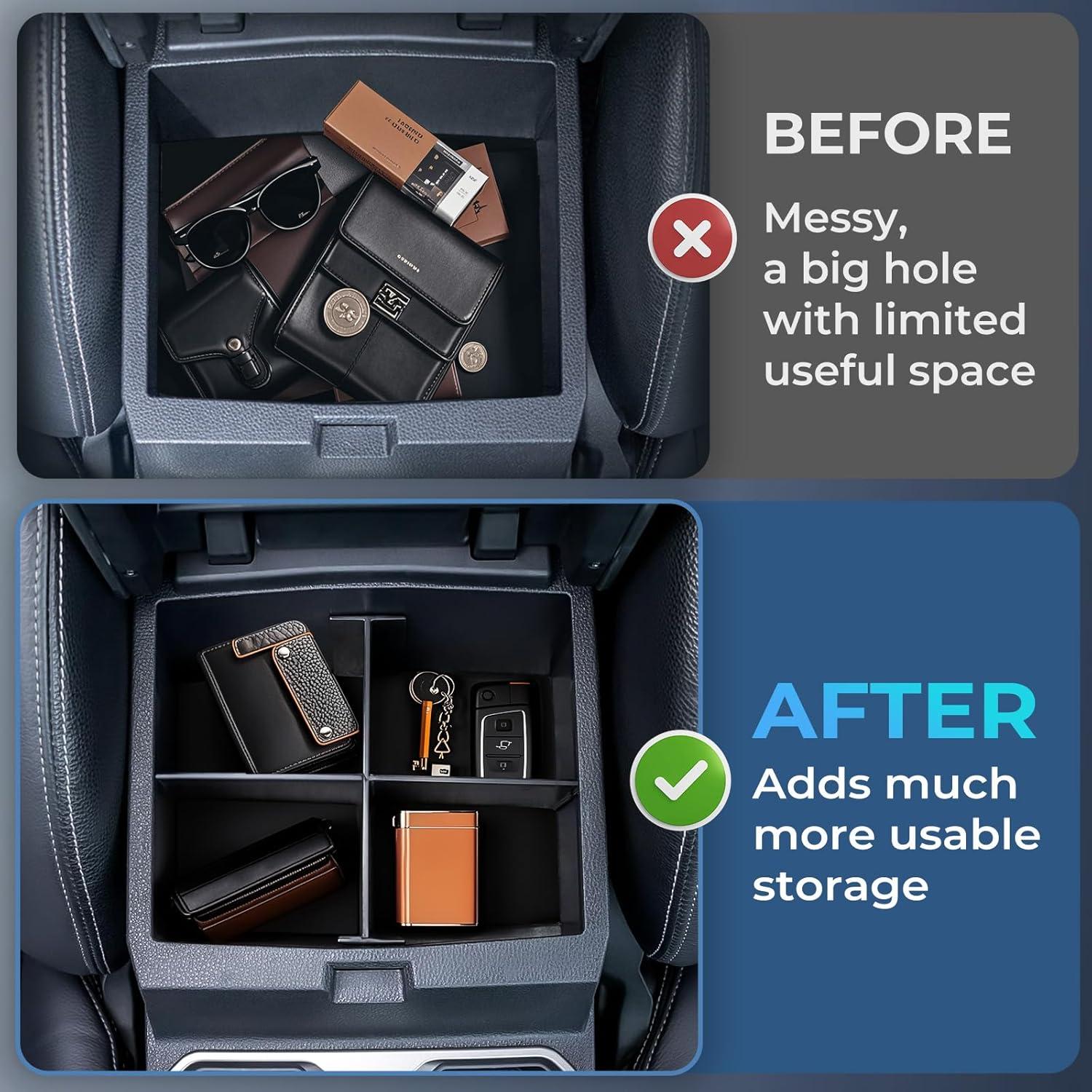 Divisores de Consola Central Katorn para Toyota Tacoma 2024-2025