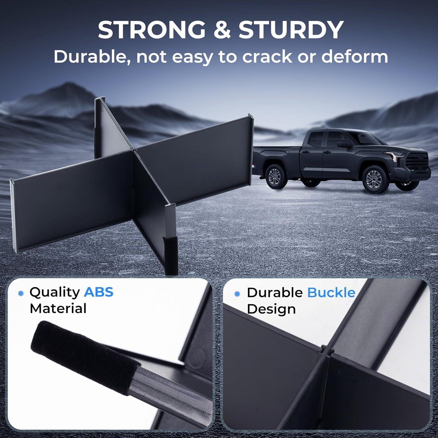 Divisores de Consola Central Katorn para Toyota Tacoma 2024-2025