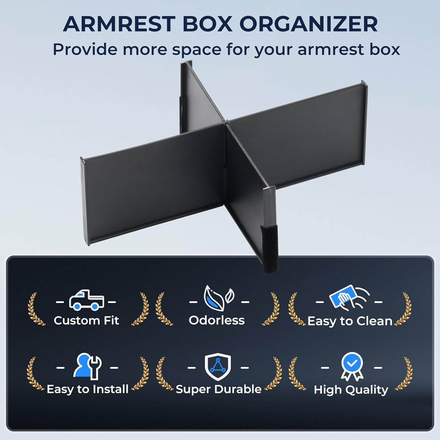 Divisores de Consola Central Katorn para Toyota Tacoma 2024-2025