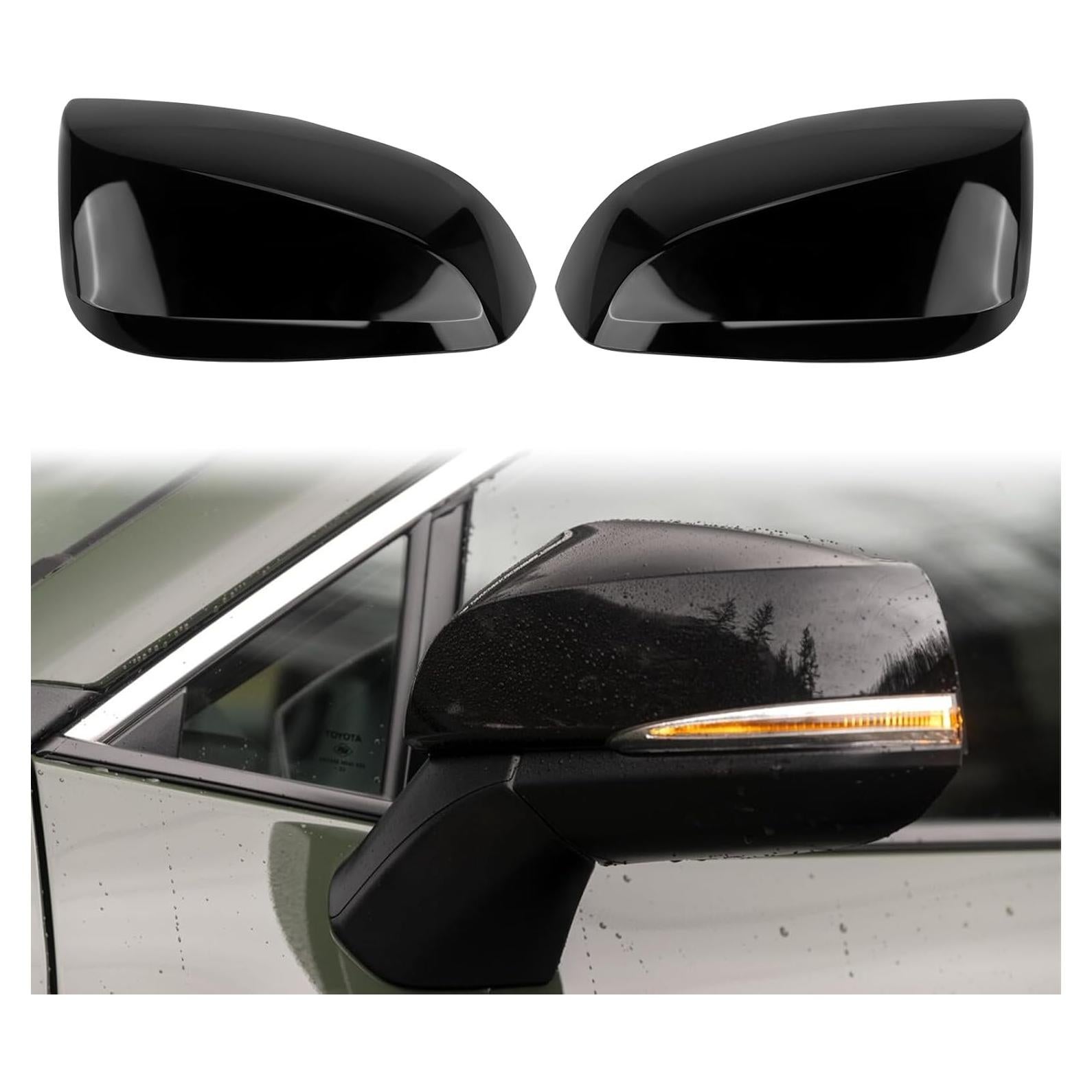 Cubierta de Espejo Sportuli Negra Brillante para Toyota RAV4 2019-2025