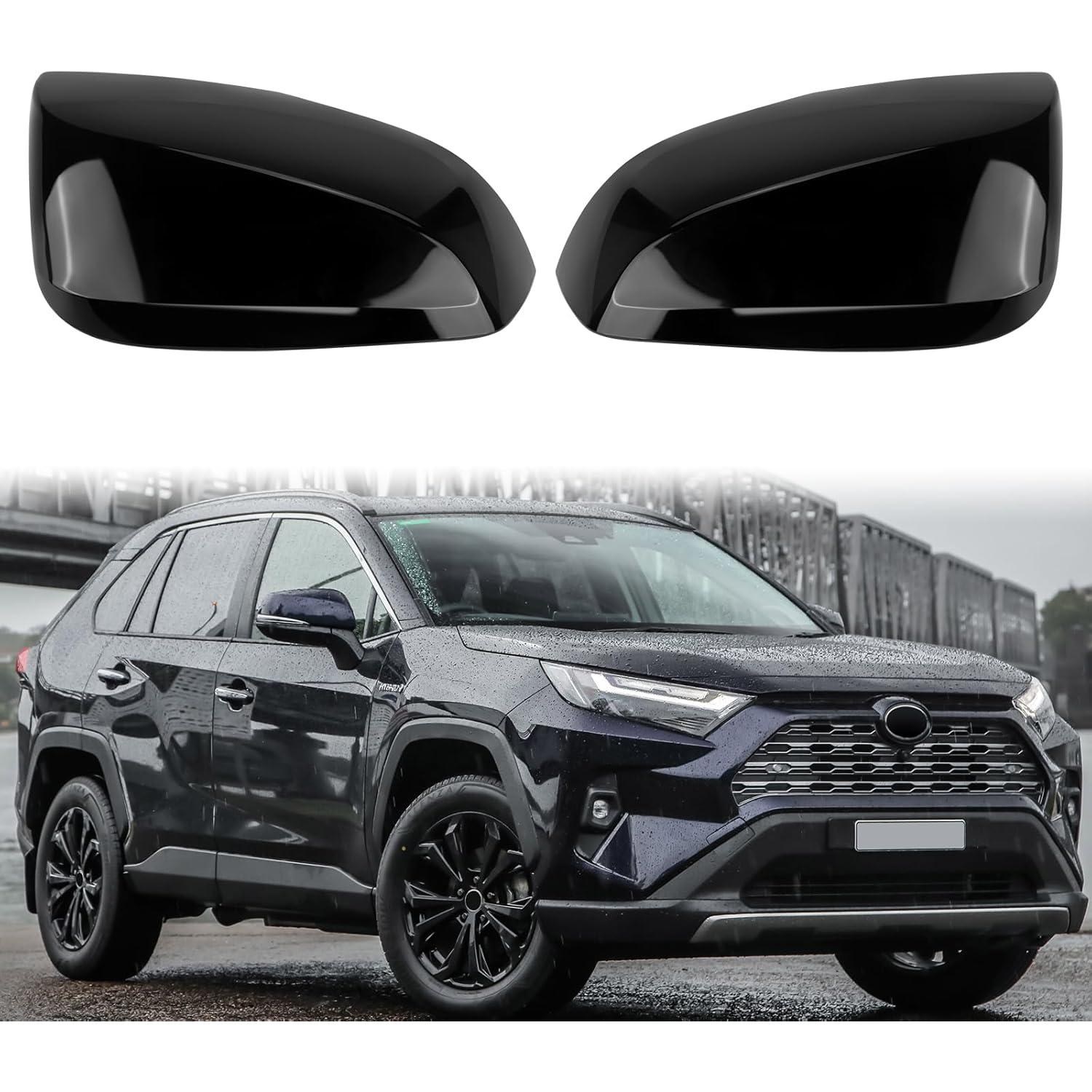 Cubierta de Espejo Sportuli Negra Brillante para Toyota RAV4 2019-2025