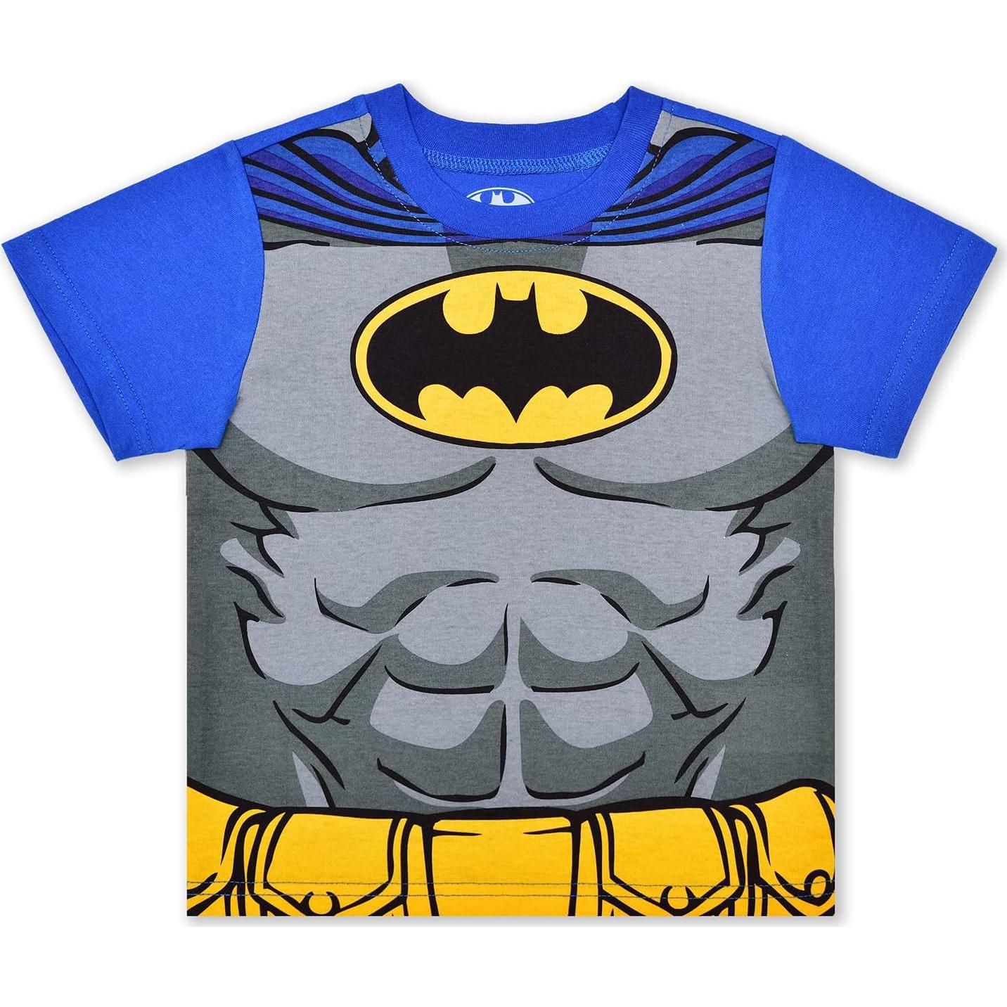 Conjunto camiseta y pantalones DC Comics Superman Batman 2T