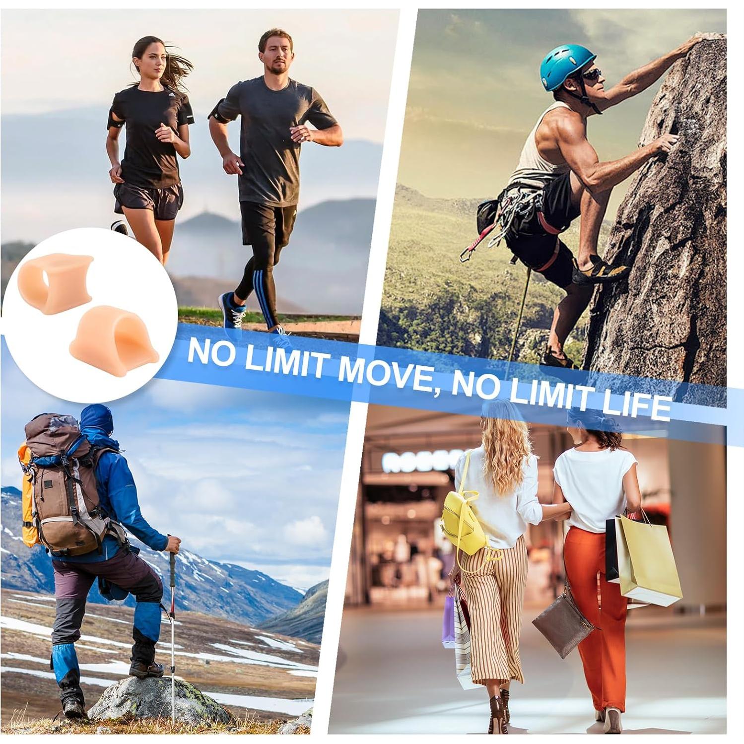 Corrector de Dedo en Martillo heqxwl - Paquete de 6 Separadores Pequeños