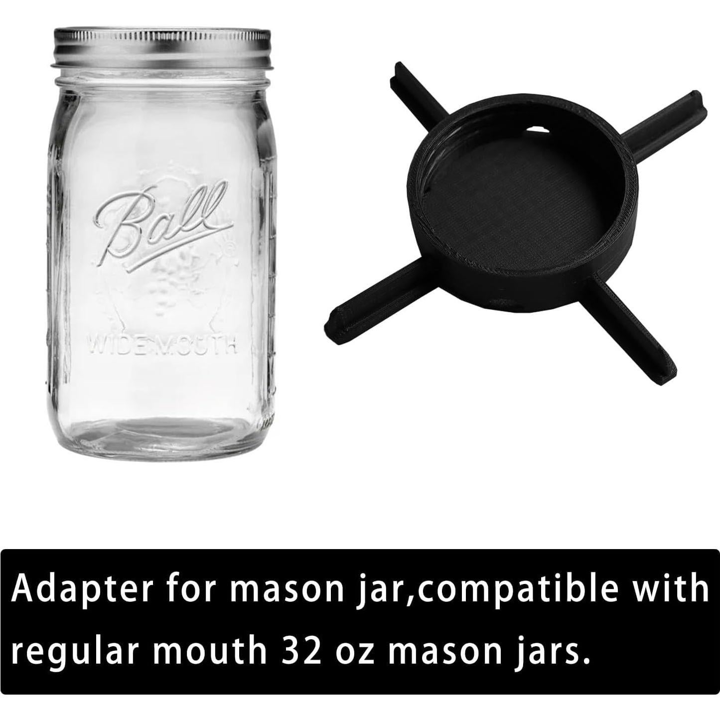 Adaptador de autorriego PIAOLGYI para frascos de 0,95 L