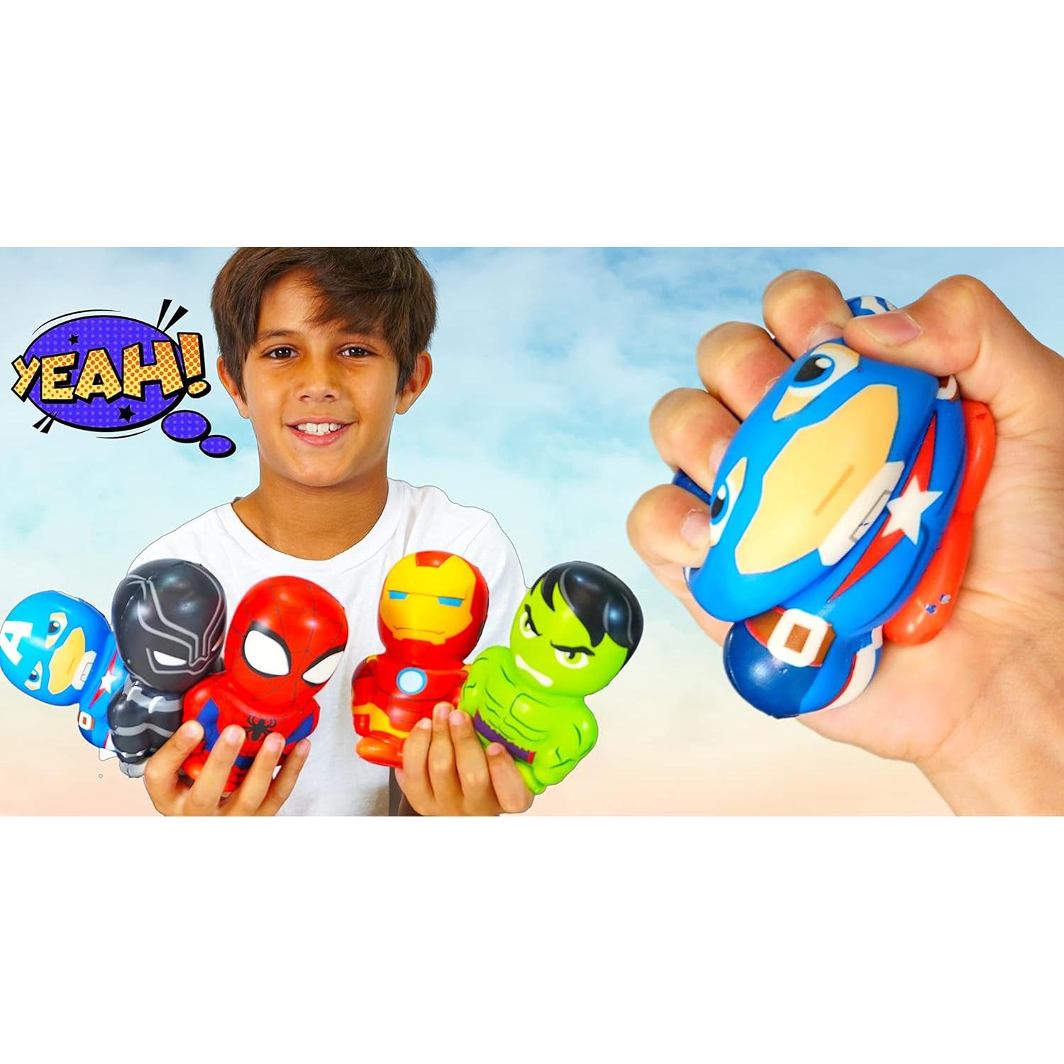 Pelota de Estrés Squishy Marvel Avengers JA-RU 14 cm