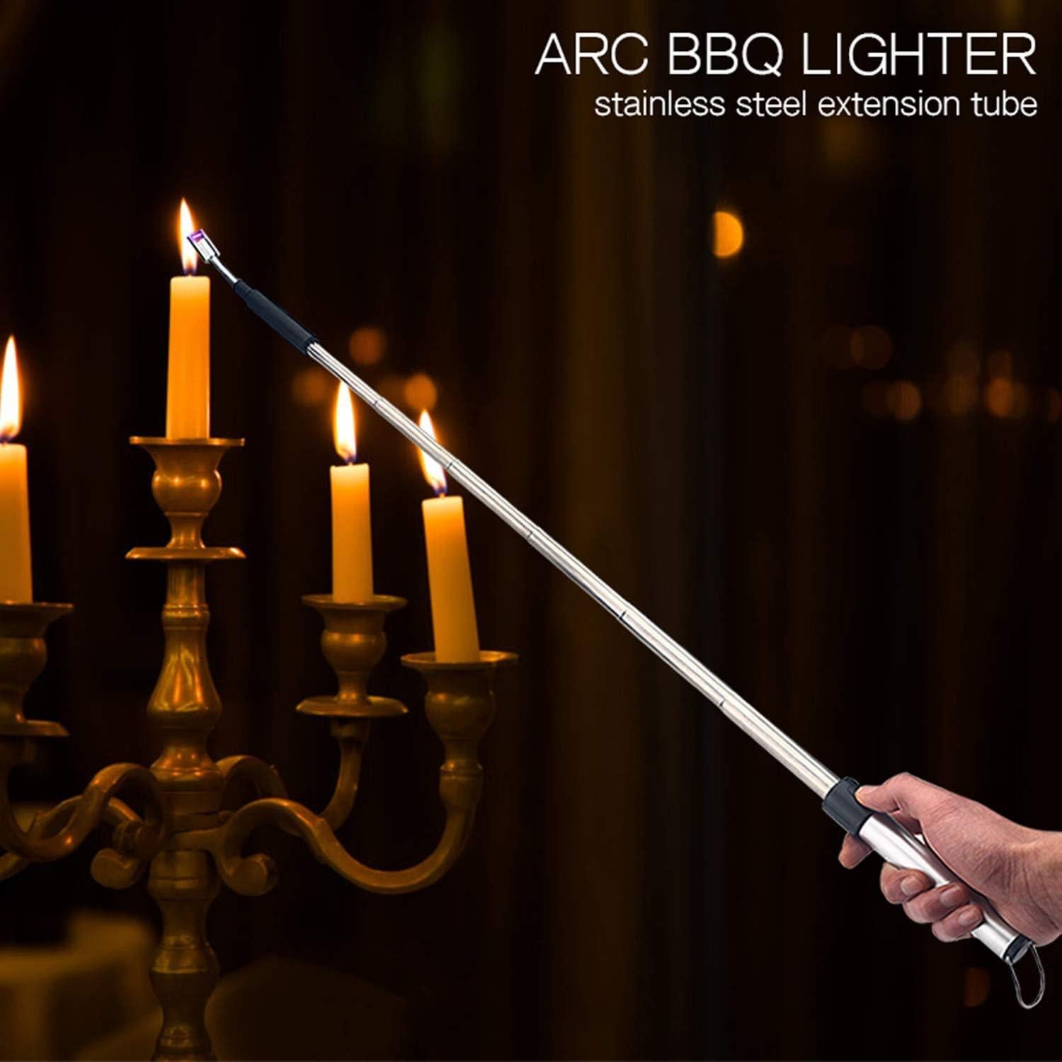 Encendedor Eléctrico Telescópico Summoner 32.5cm Recargable USB