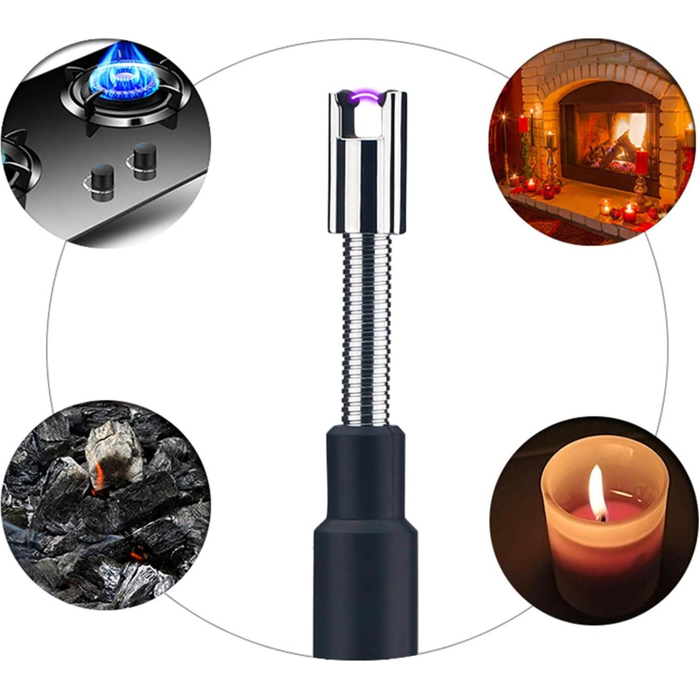 Encendedor Eléctrico Telescópico Summoner 32.5cm Recargable USB