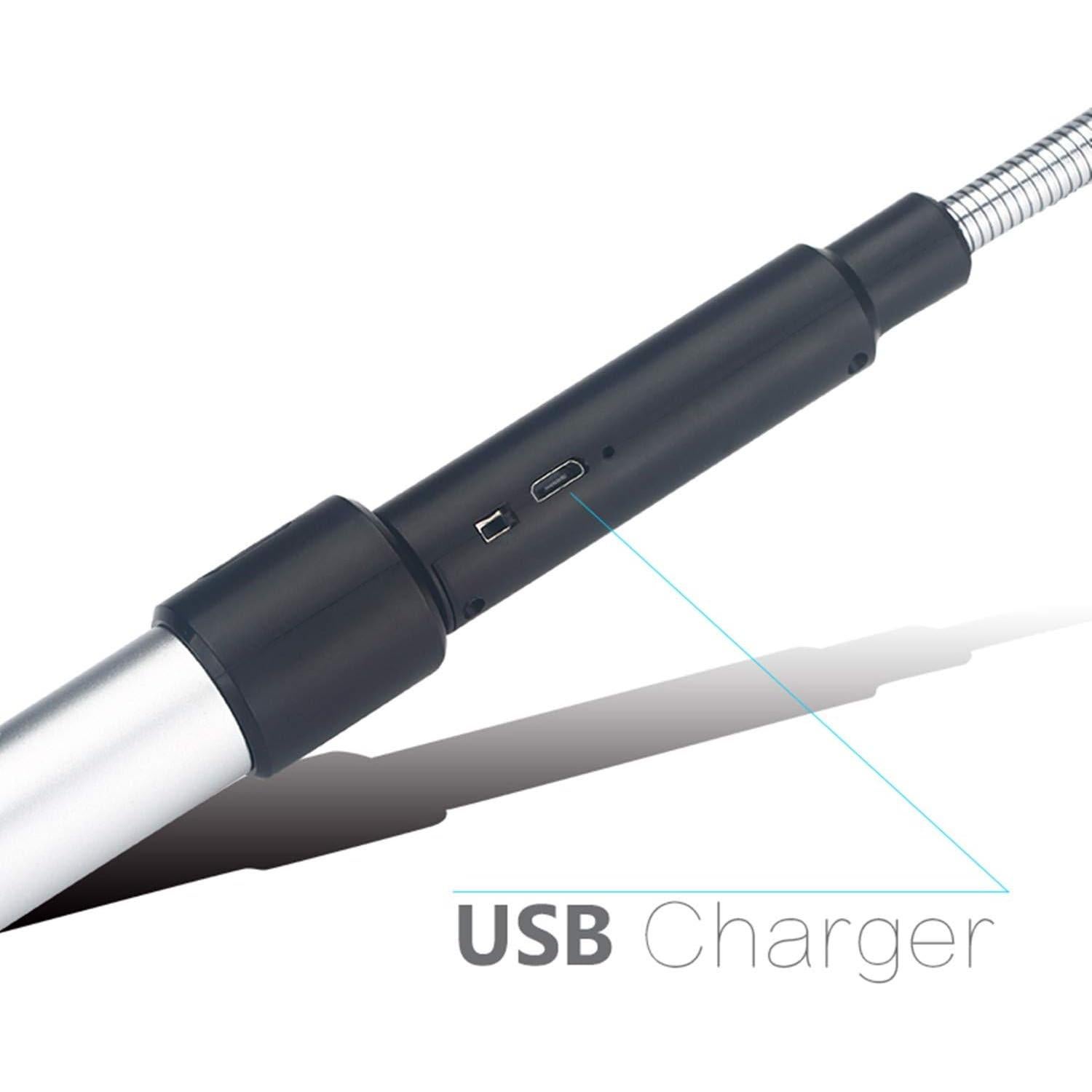 Encendedor Eléctrico Telescópico Summoner 32.5cm Recargable USB