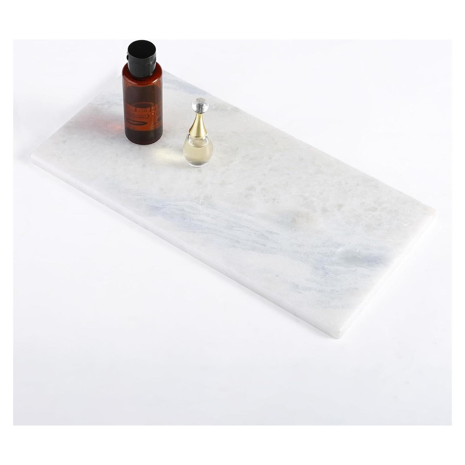 Bandeja de Mármol Natural Koville 30x15 cm para Cocina y Baño