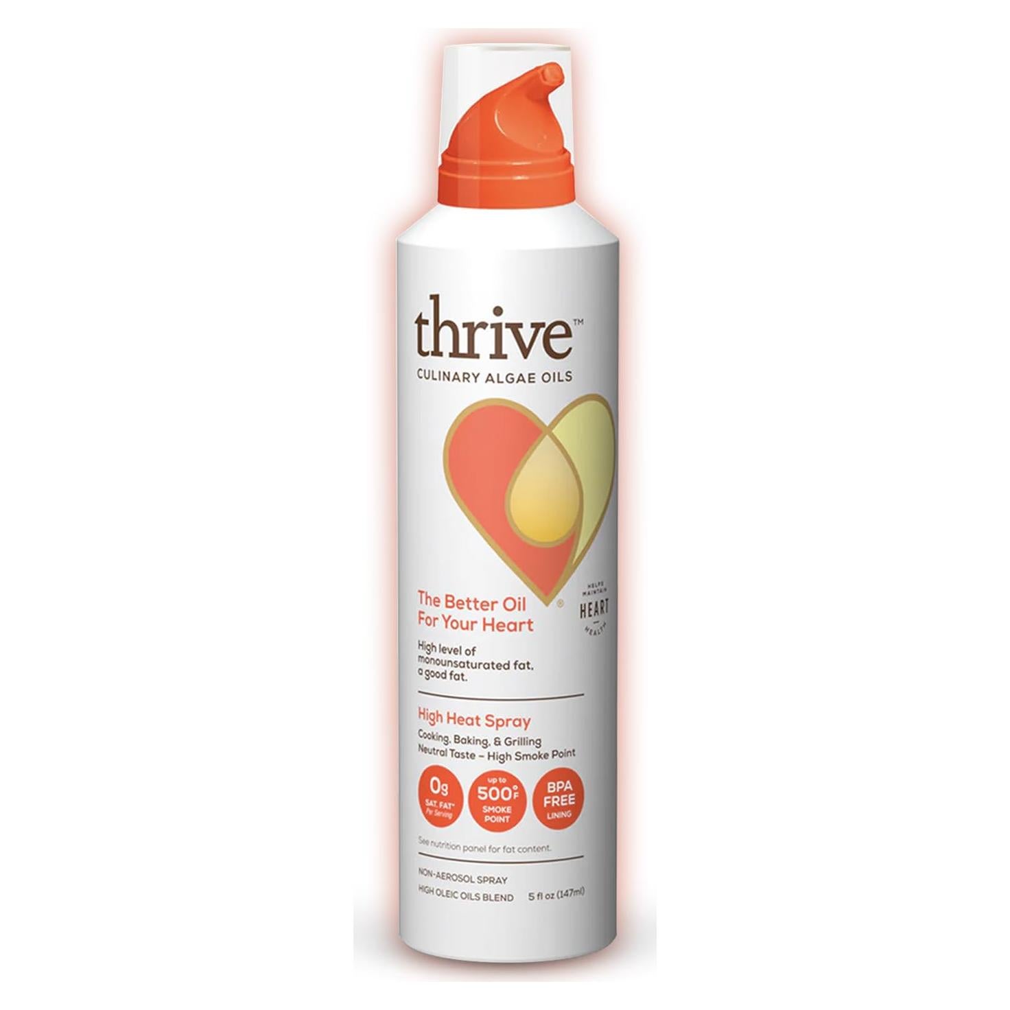 Spray de Cocina Thrive - Aceite de Algas 148 ml, Saludable y Versátil