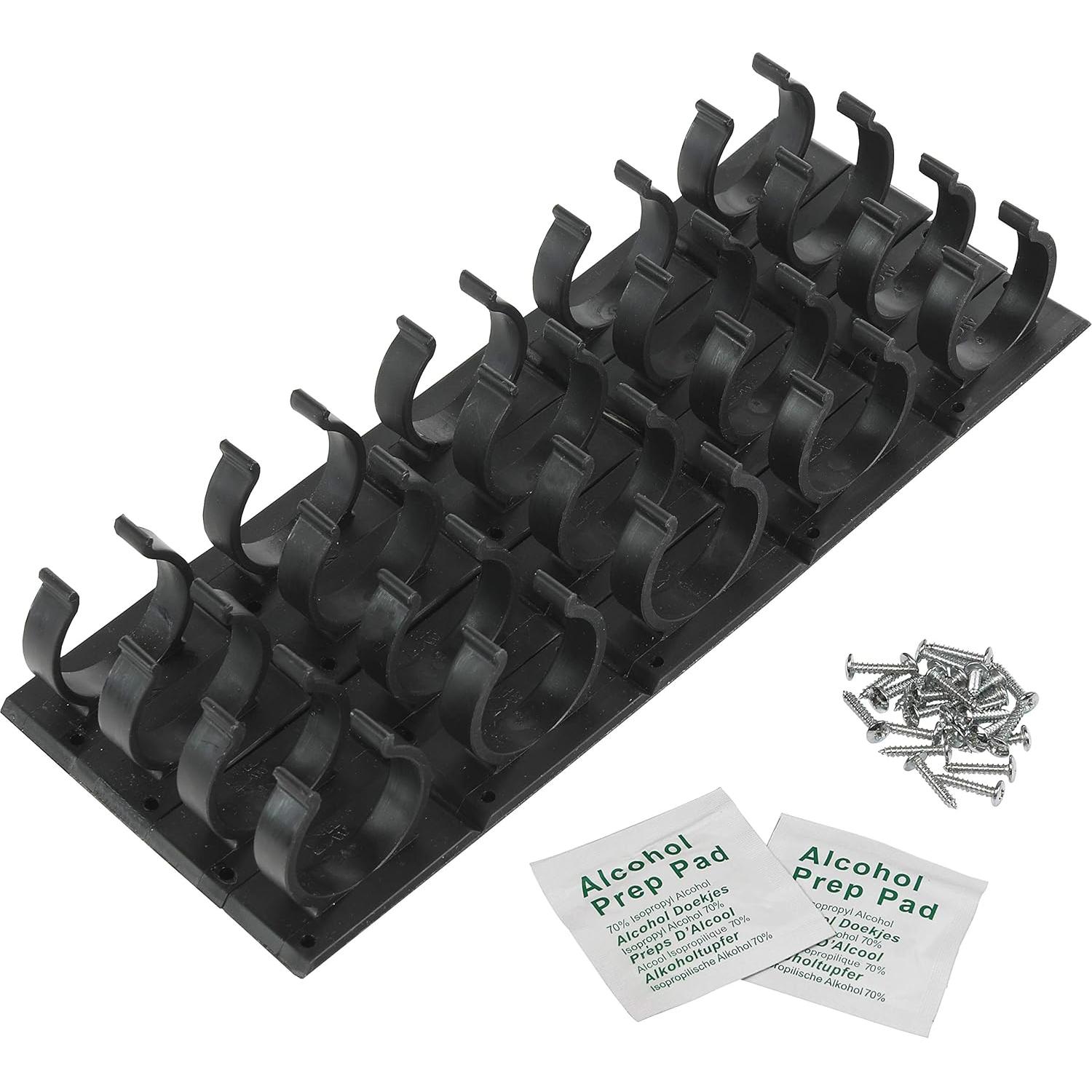 Organizador de Especias Simple Houseware 4 Tiras Negro