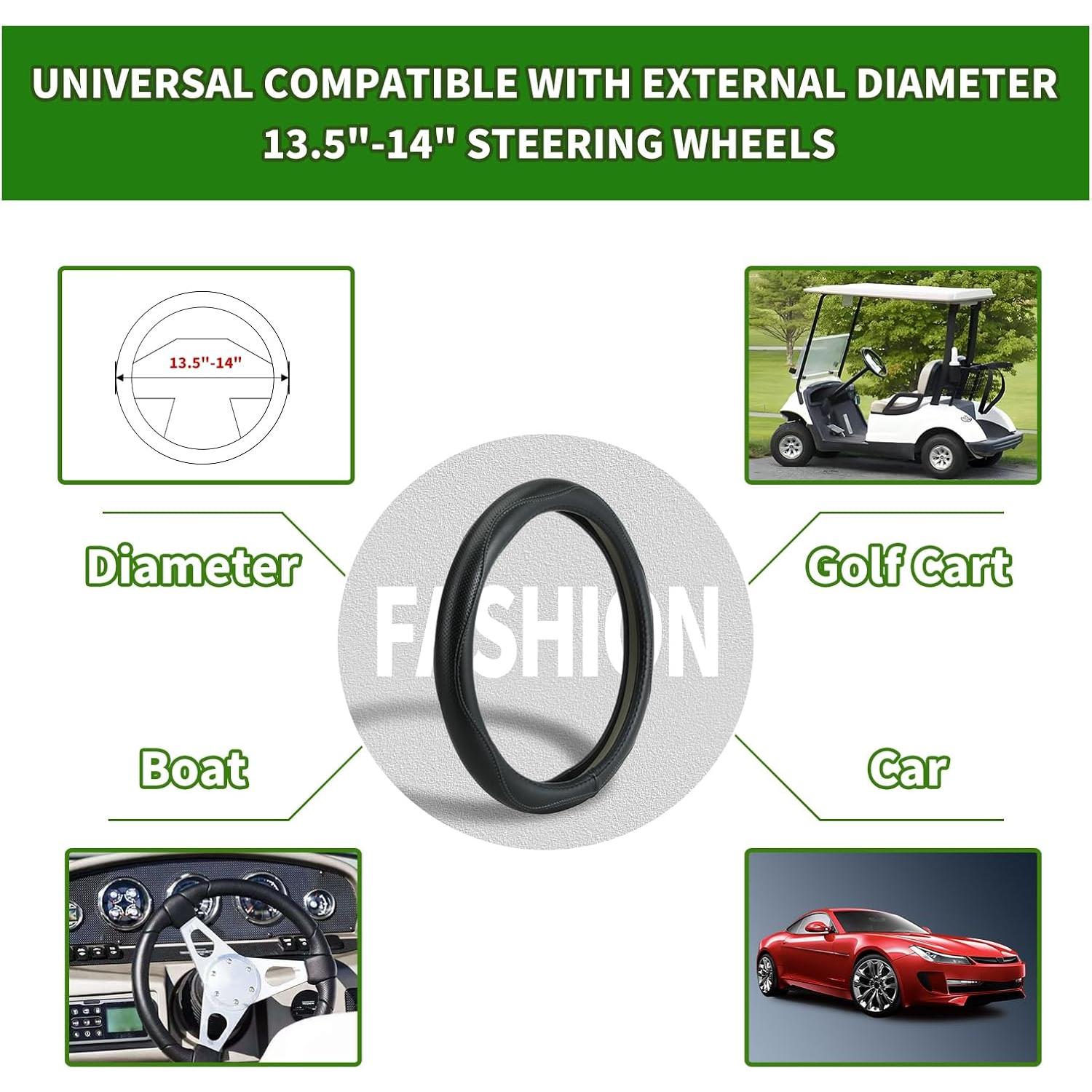 Cubierta de Volante Universal MLVOVL para Carritos de Golf 34-36cm