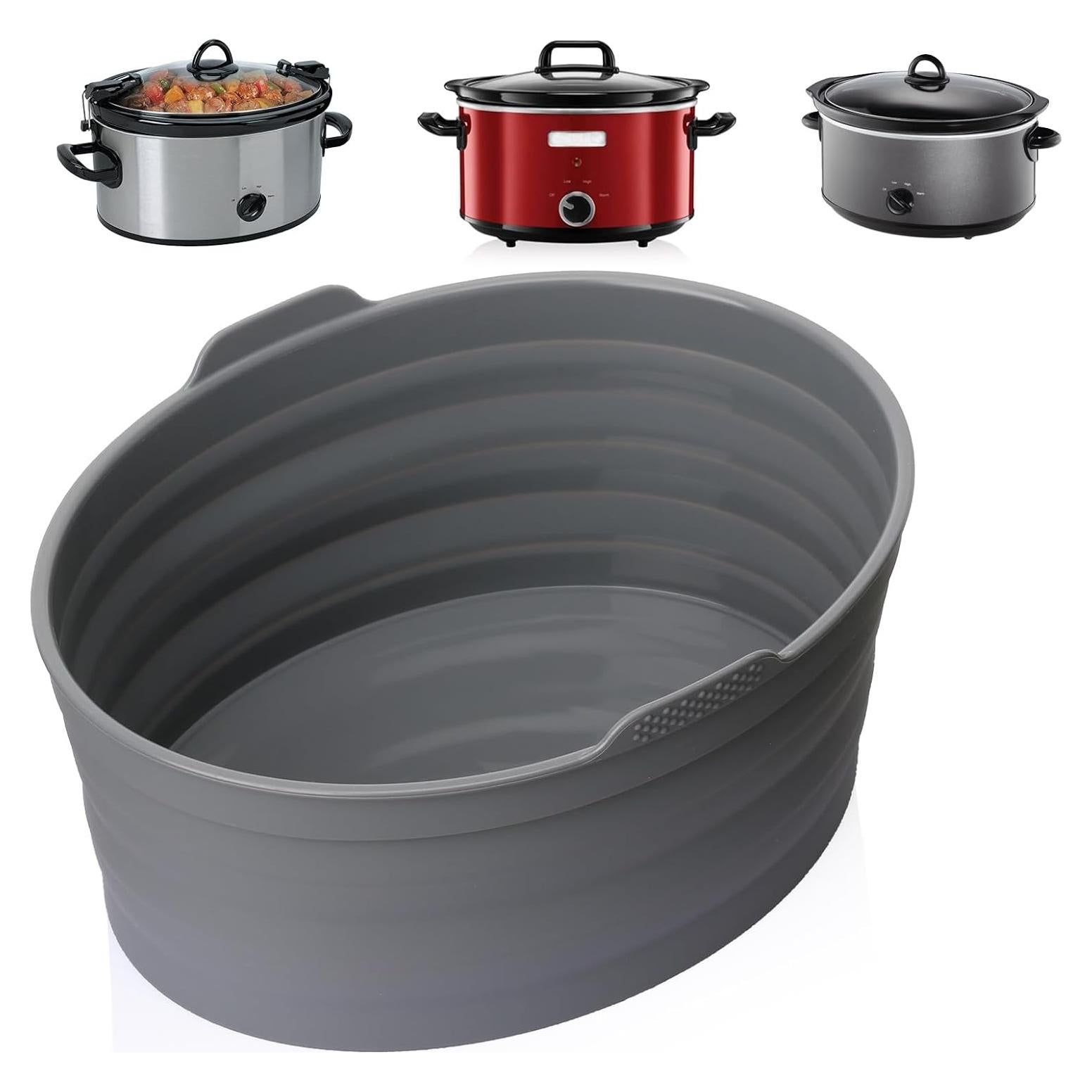 Forros de Silicona Reutilizables ZTHapwa para Olla 6 QT Ovalada