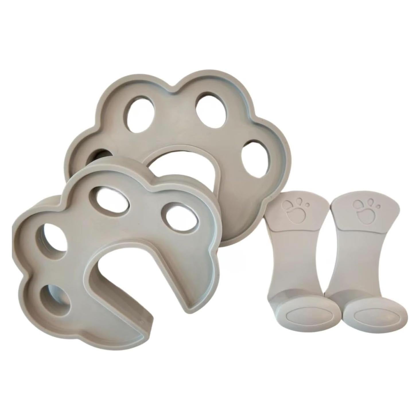 Protector de Puerta Inaya 2 Pack Silicona Gris para Niños