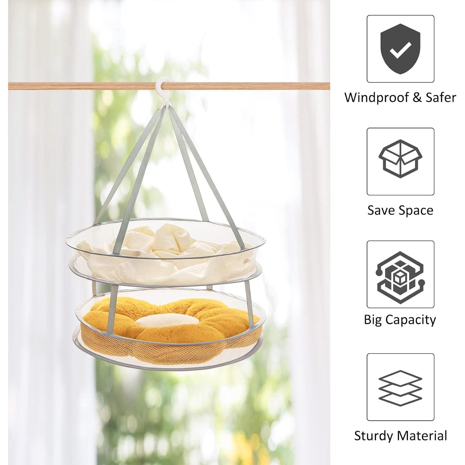 Estante Secador de Ropa Plegable AUTODECO 2 Niveles 0.17 kg