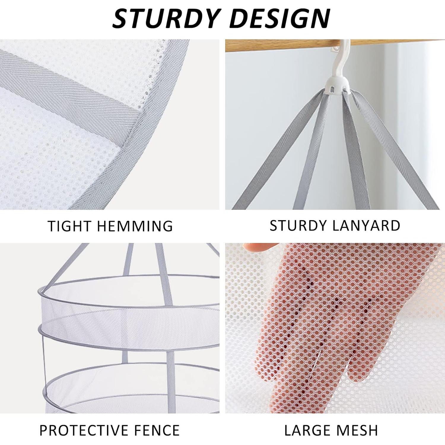 Estante Secador de Ropa Plegable AUTODECO 2 Niveles 0.17 kg